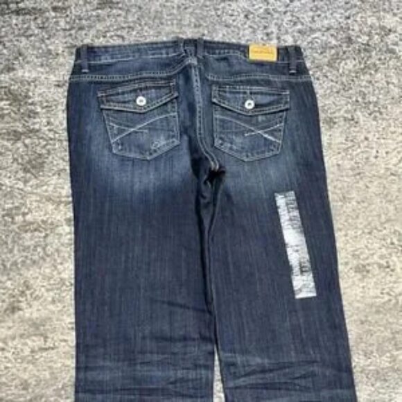 Aeropostale Bayla Skinny Jeans Womens 9/10 (32x32) Vintage 2000s Y2K Low Rise - Picture 3 of 6